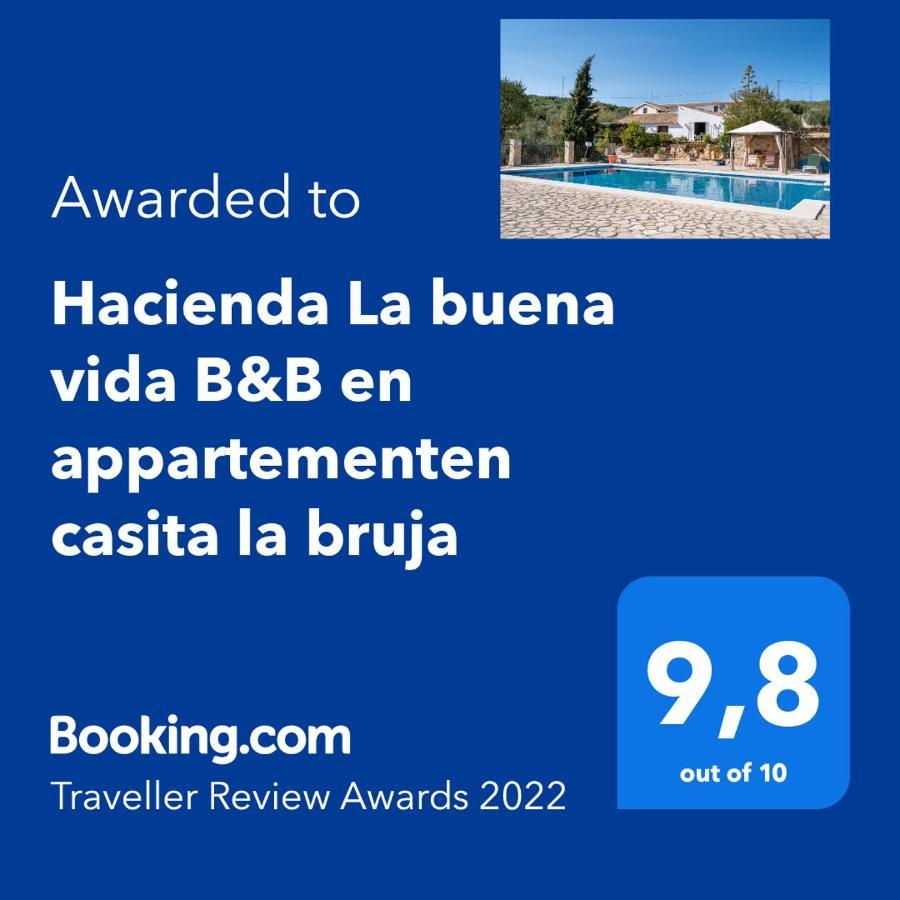 Hacienda La Buena Vida B&B En Appartementen Casita La Bruja Algarinejo Kültér fotó